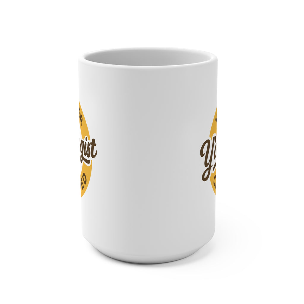 Y'allologist Yonder Certified Logo 15oz Coffee Mug