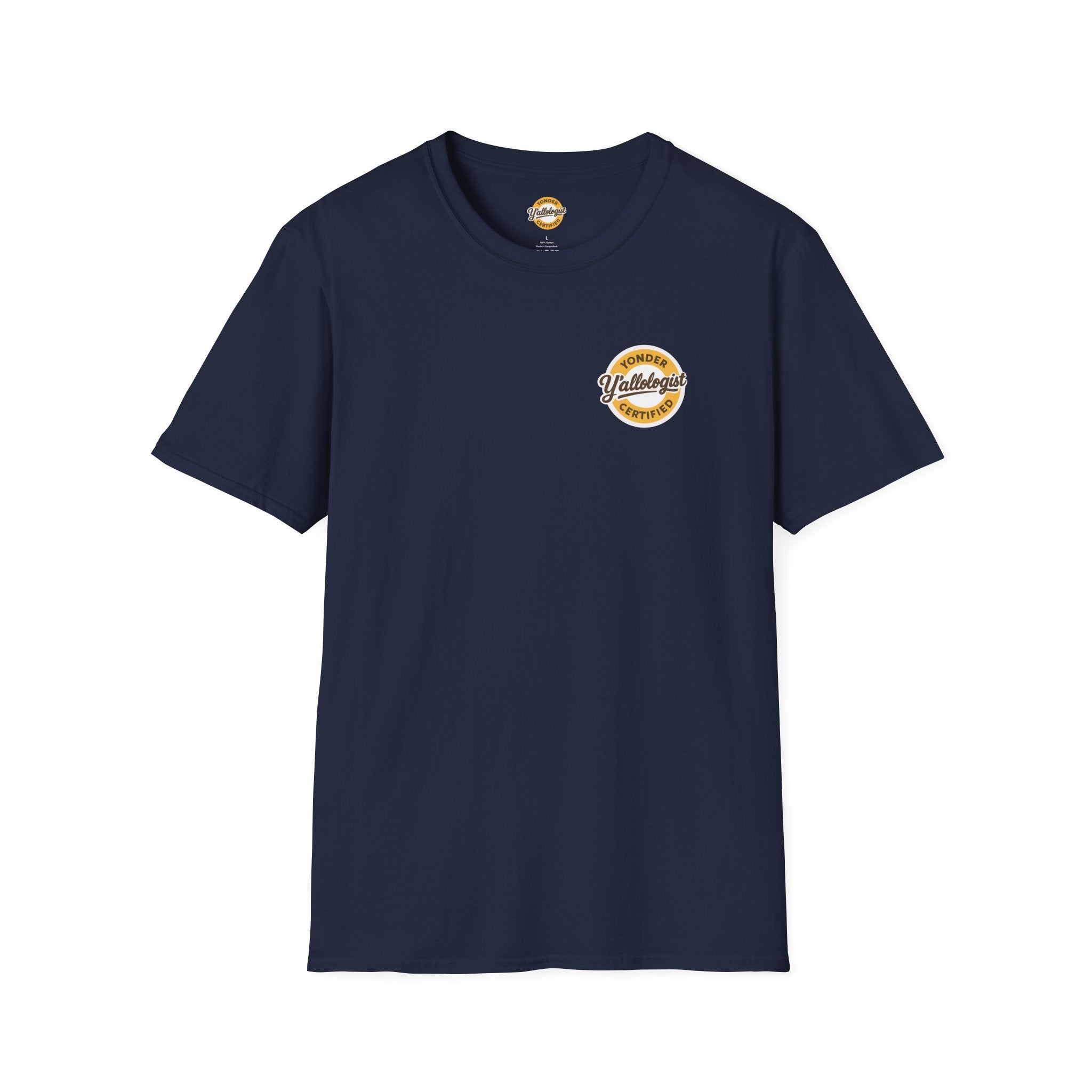 Y'allologist Front/ Stay Gritty! Grits Back Unisex T-Shirt