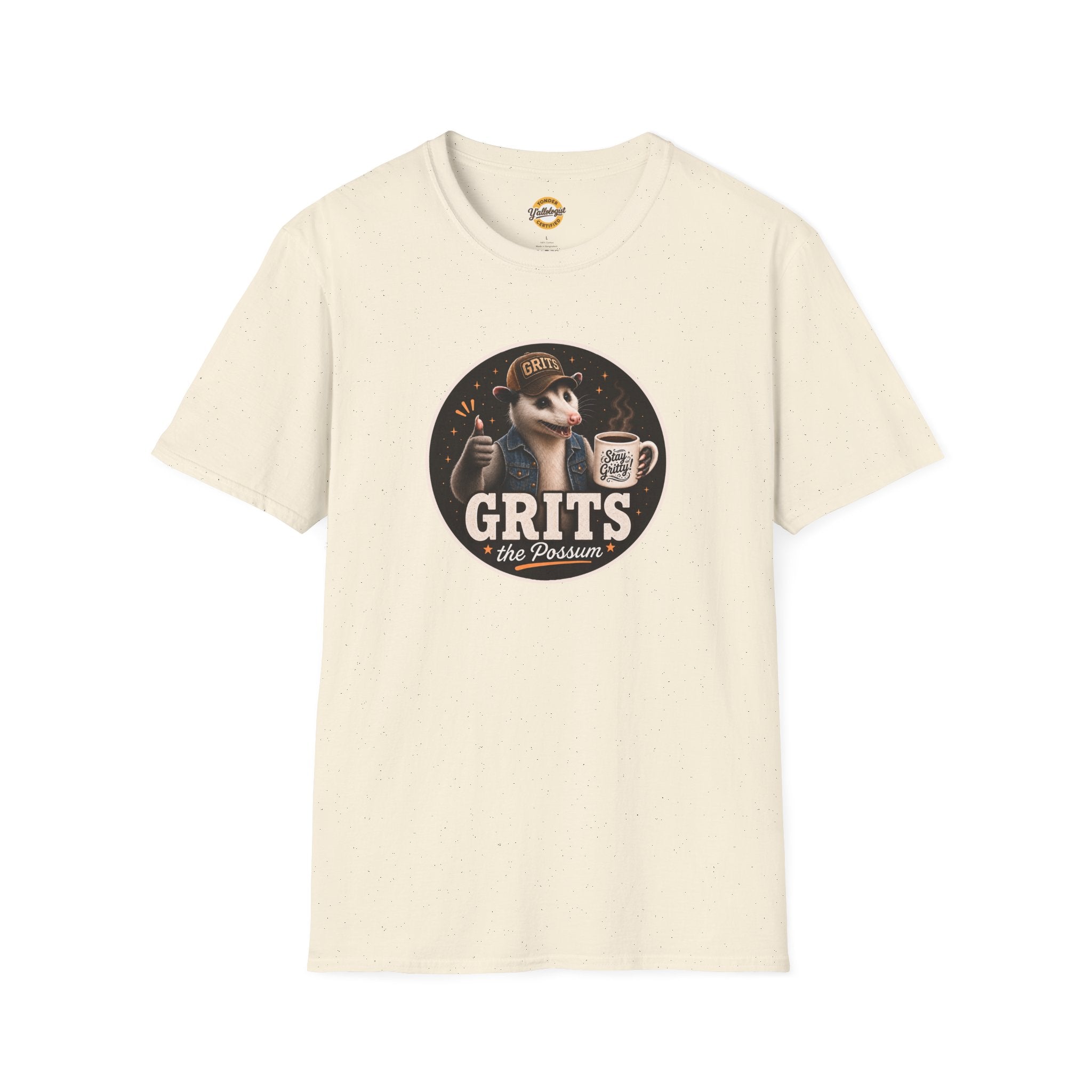 Grits the Possum with Stay Gritty! Mug Unisex T-Shirt