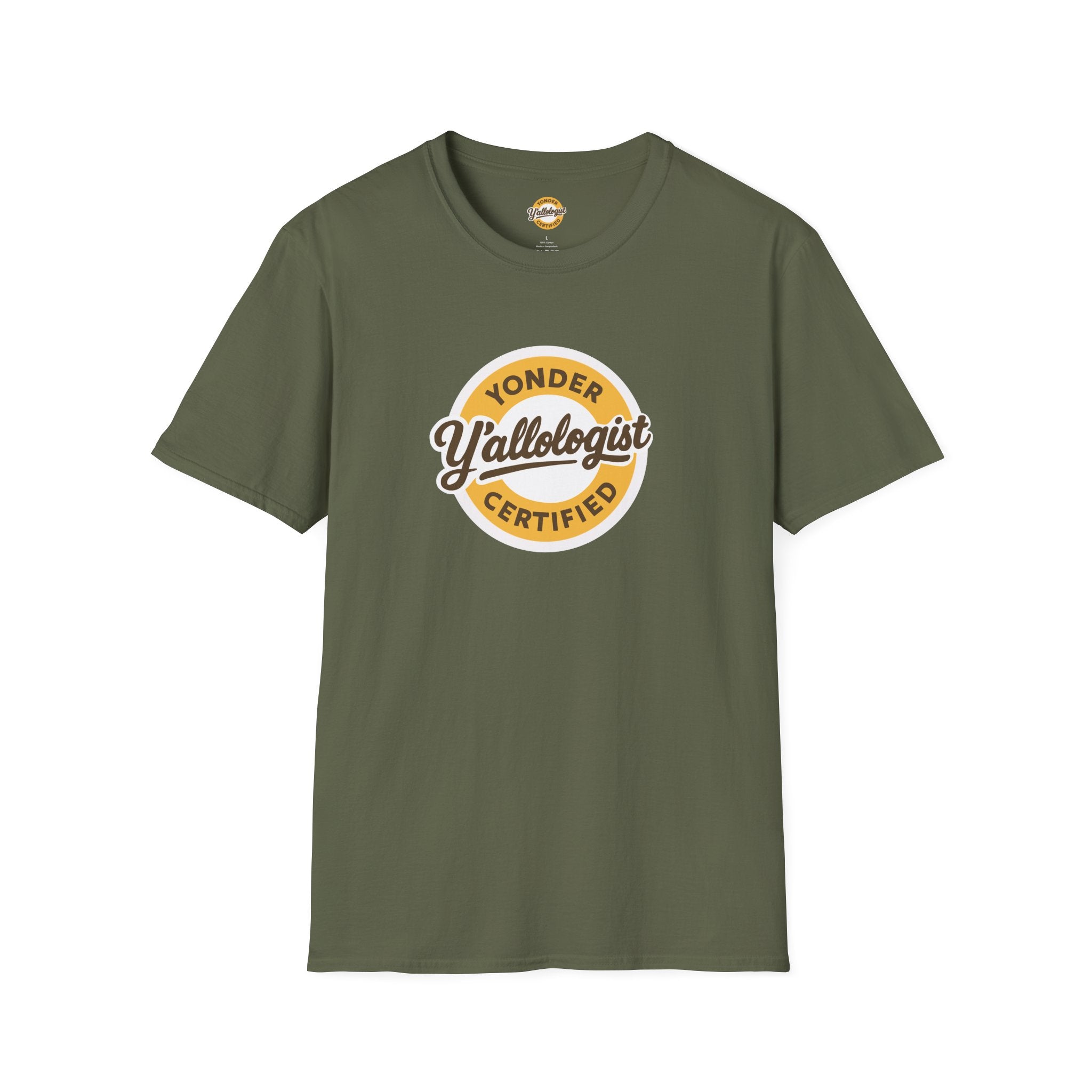 Y'allologist Yonder Certified Unisex T-Shirt