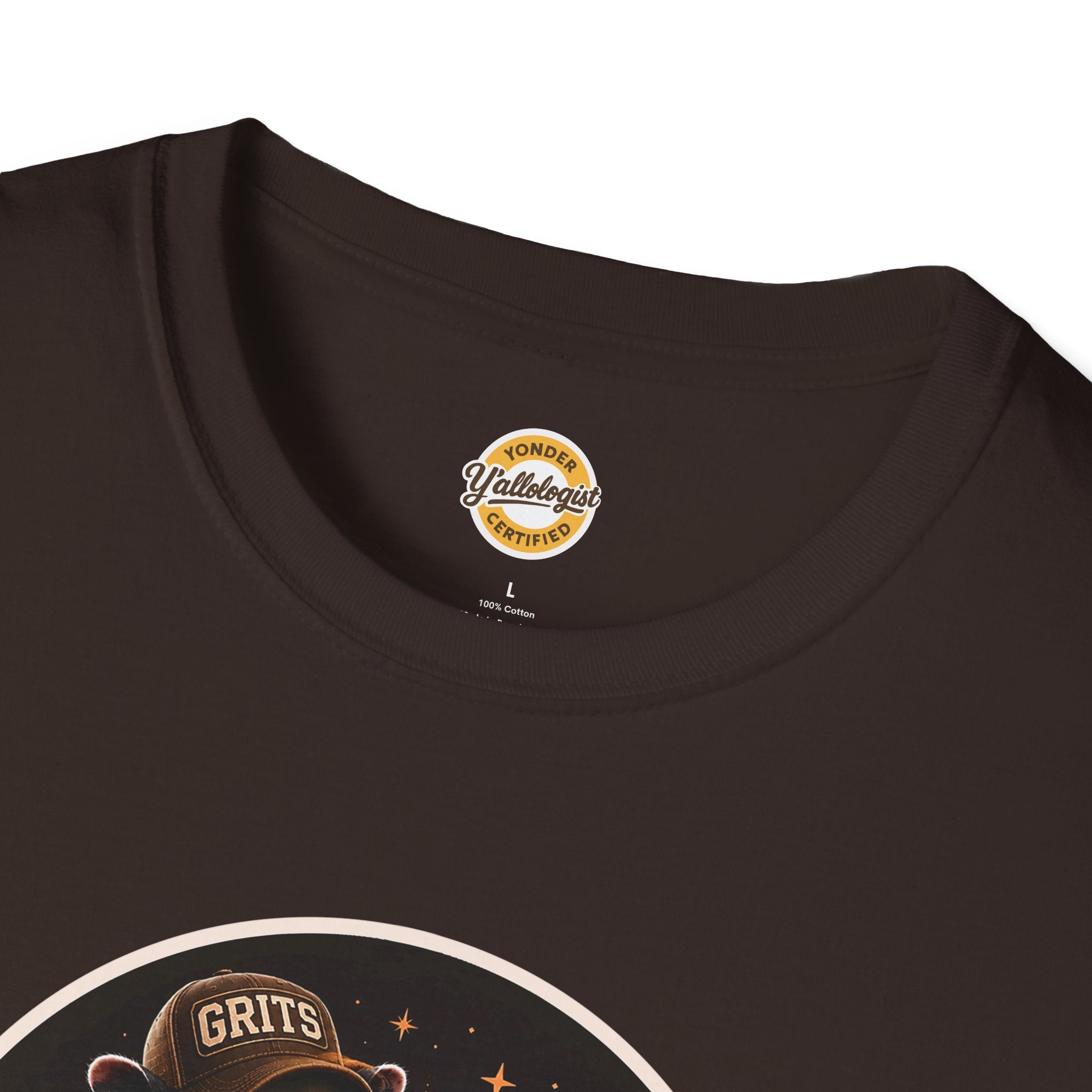 Grits the Possum/Stay Gritty! Unisex Softstyle T-Shirt