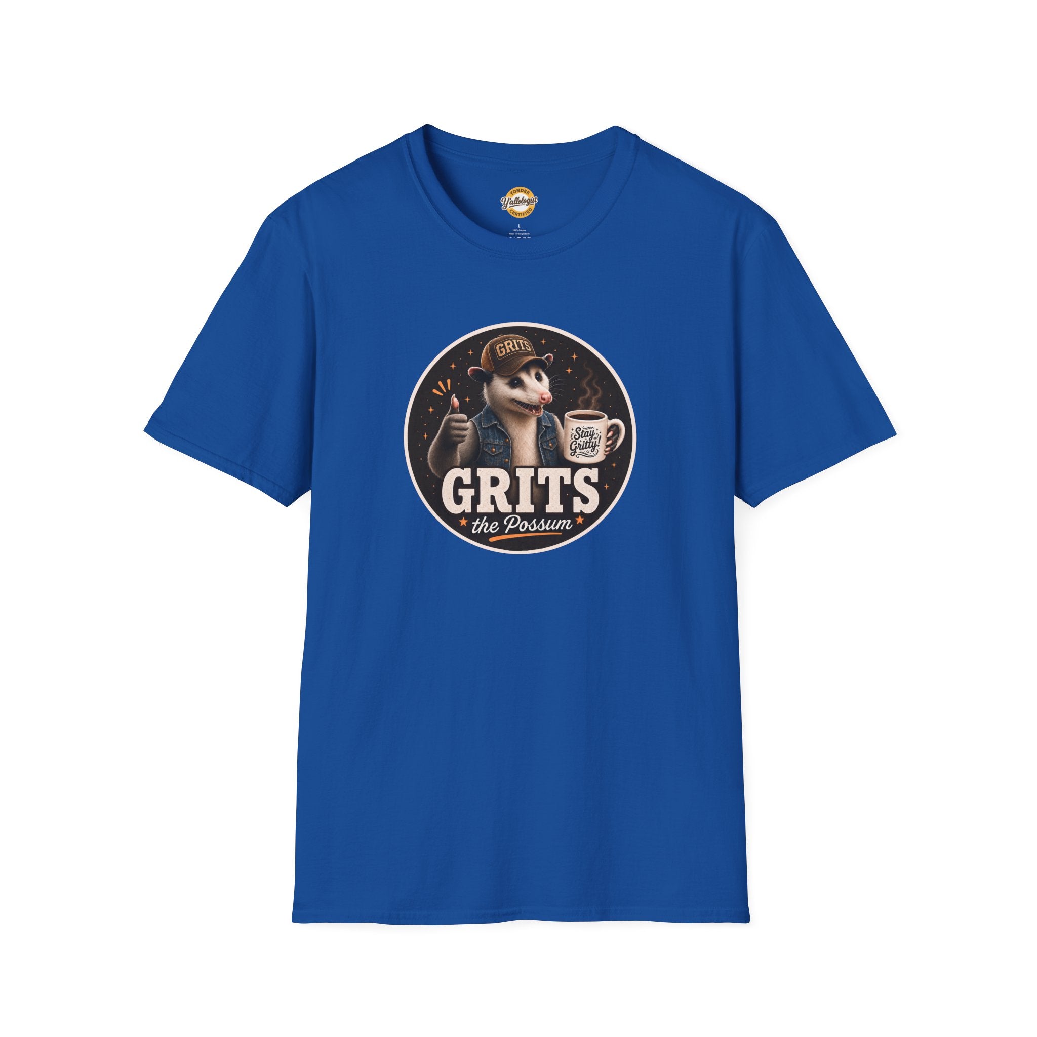 Grits the Possum with Stay Gritty! Mug Unisex T-Shirt
