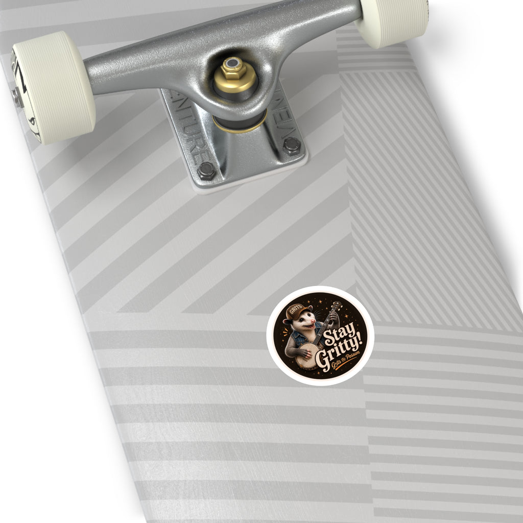 Grits & Stay Gritty! Certified Round Sticker
