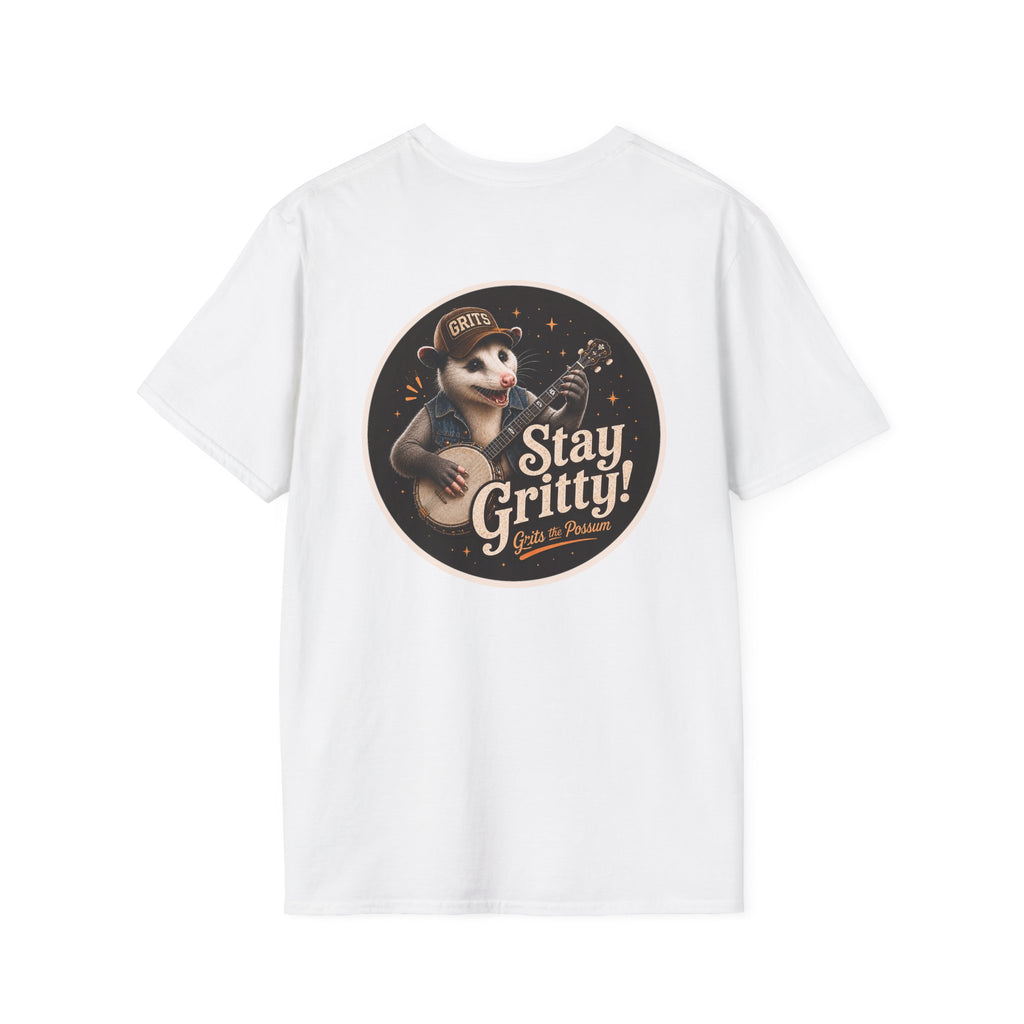 Y'allologist Front/ Stay Gritty! Grits Back Unisex T-Shirt
