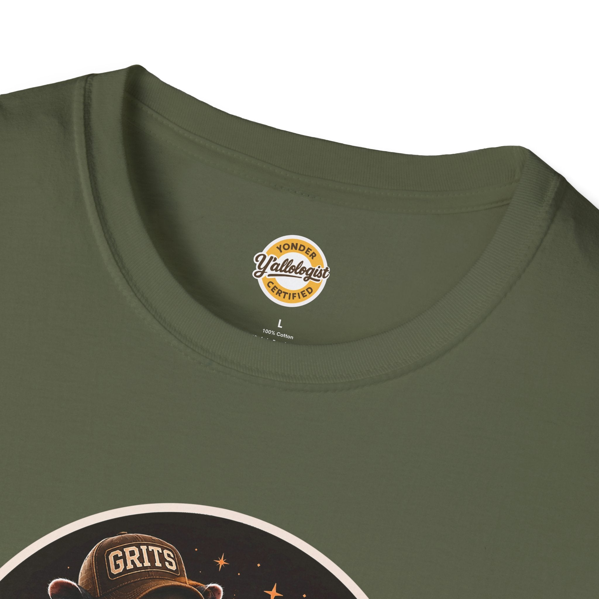 Grits the Possum/Stay Gritty! Unisex Softstyle T-Shirt