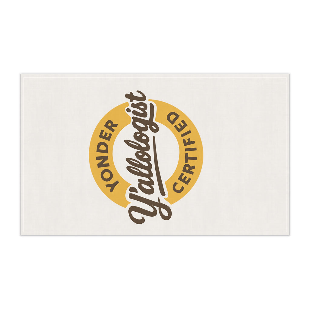 Y'allologist Yonder Certified Kitchen Dish Towel