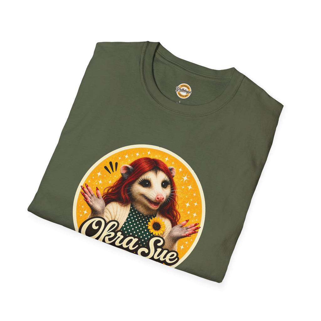 Okra Sue Unisex Softstyle T-Shirt