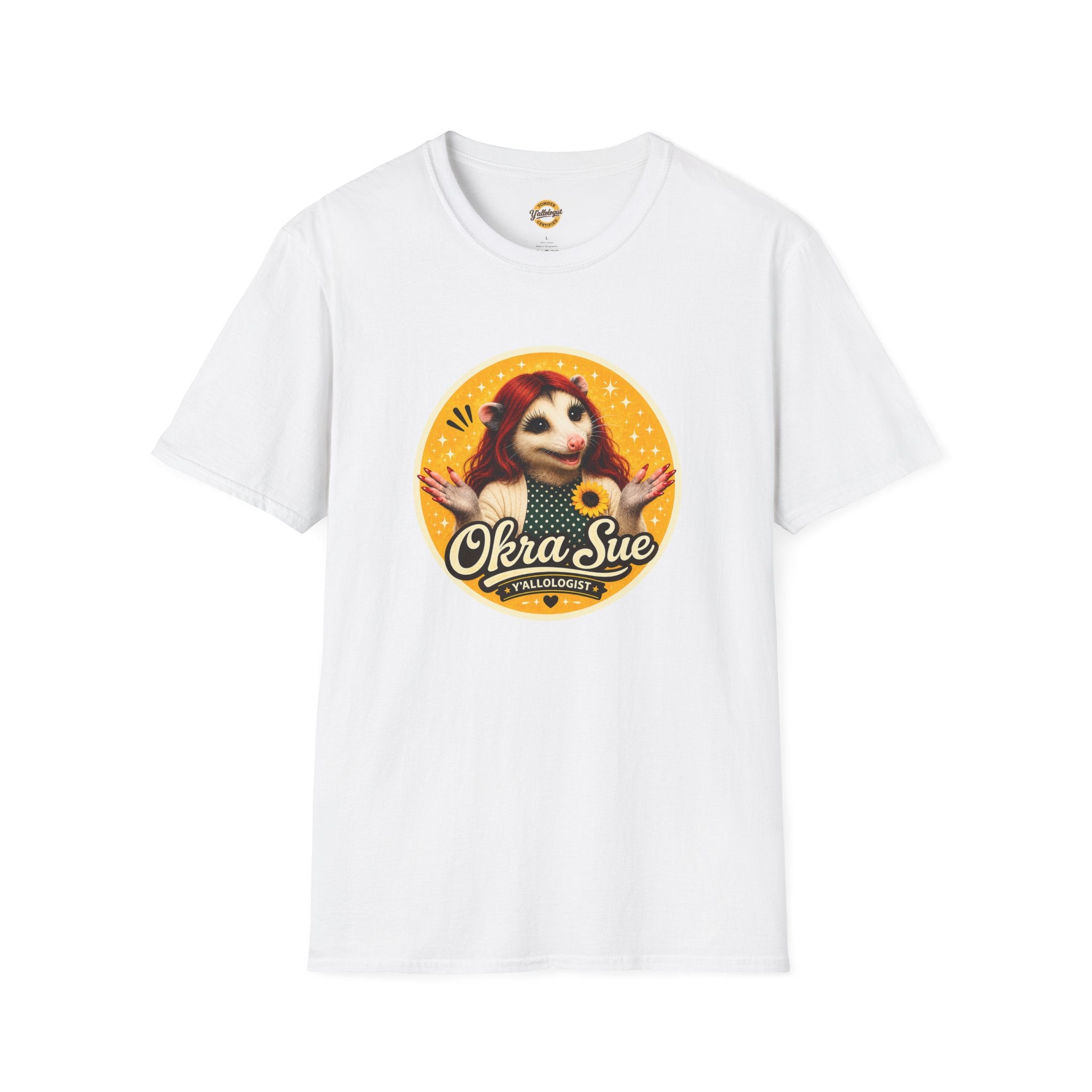 Okra Sue Unisex Softstyle T-Shirt