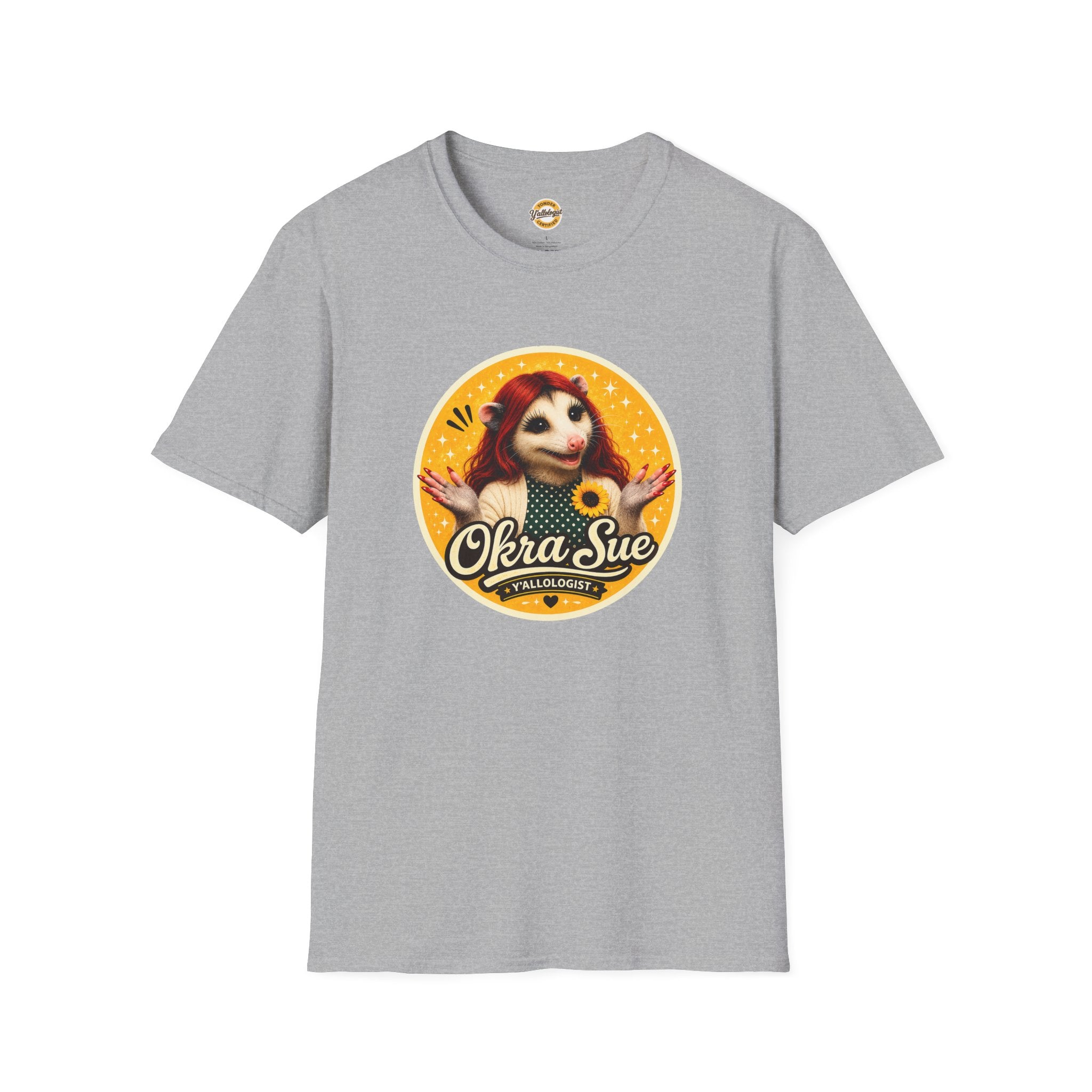Okra Sue Unisex Softstyle T-Shirt