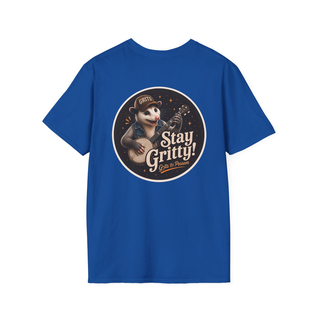 Y'allologist Front/ Stay Gritty! Grits Back Unisex T-Shirt