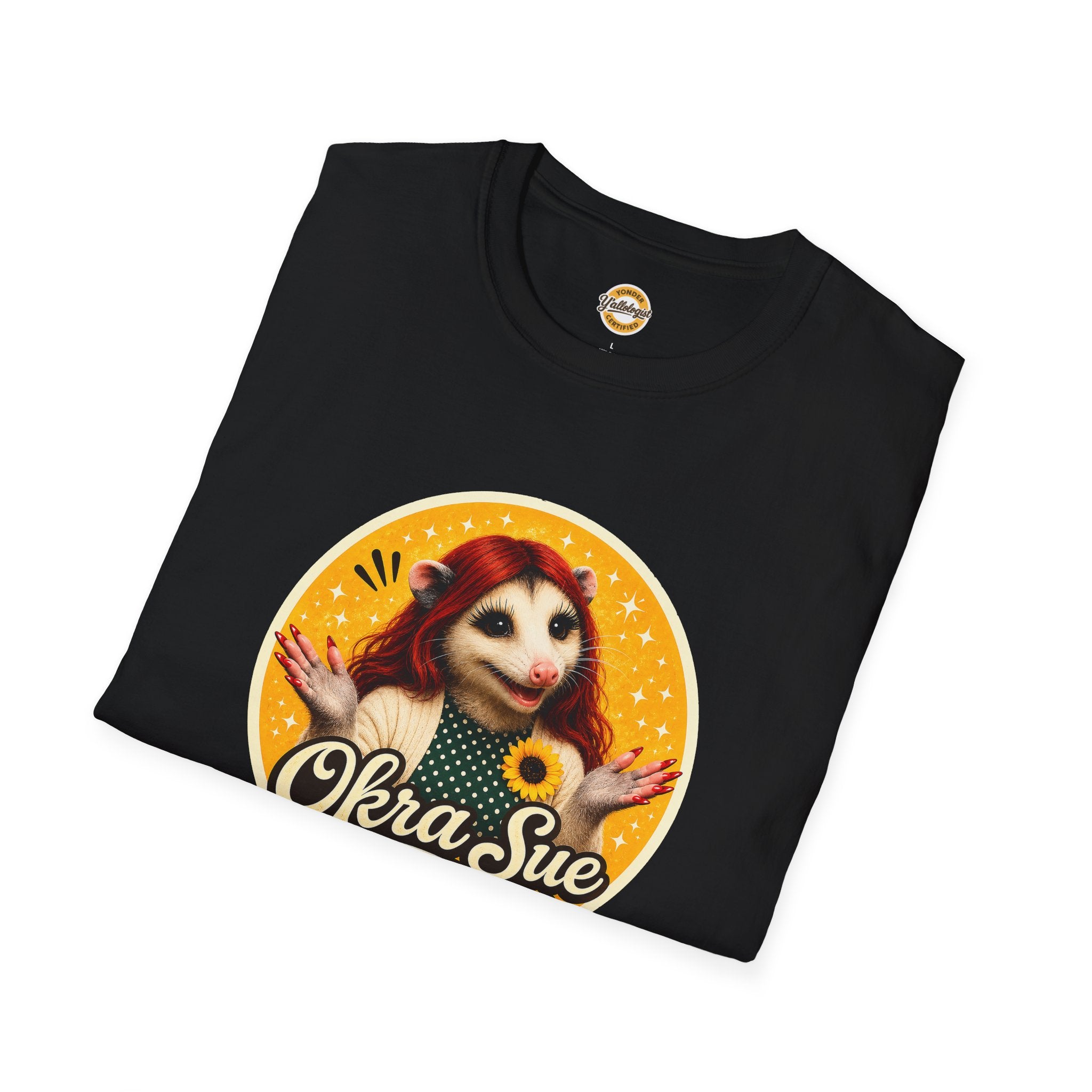 Okra Sue Unisex Softstyle T-Shirt