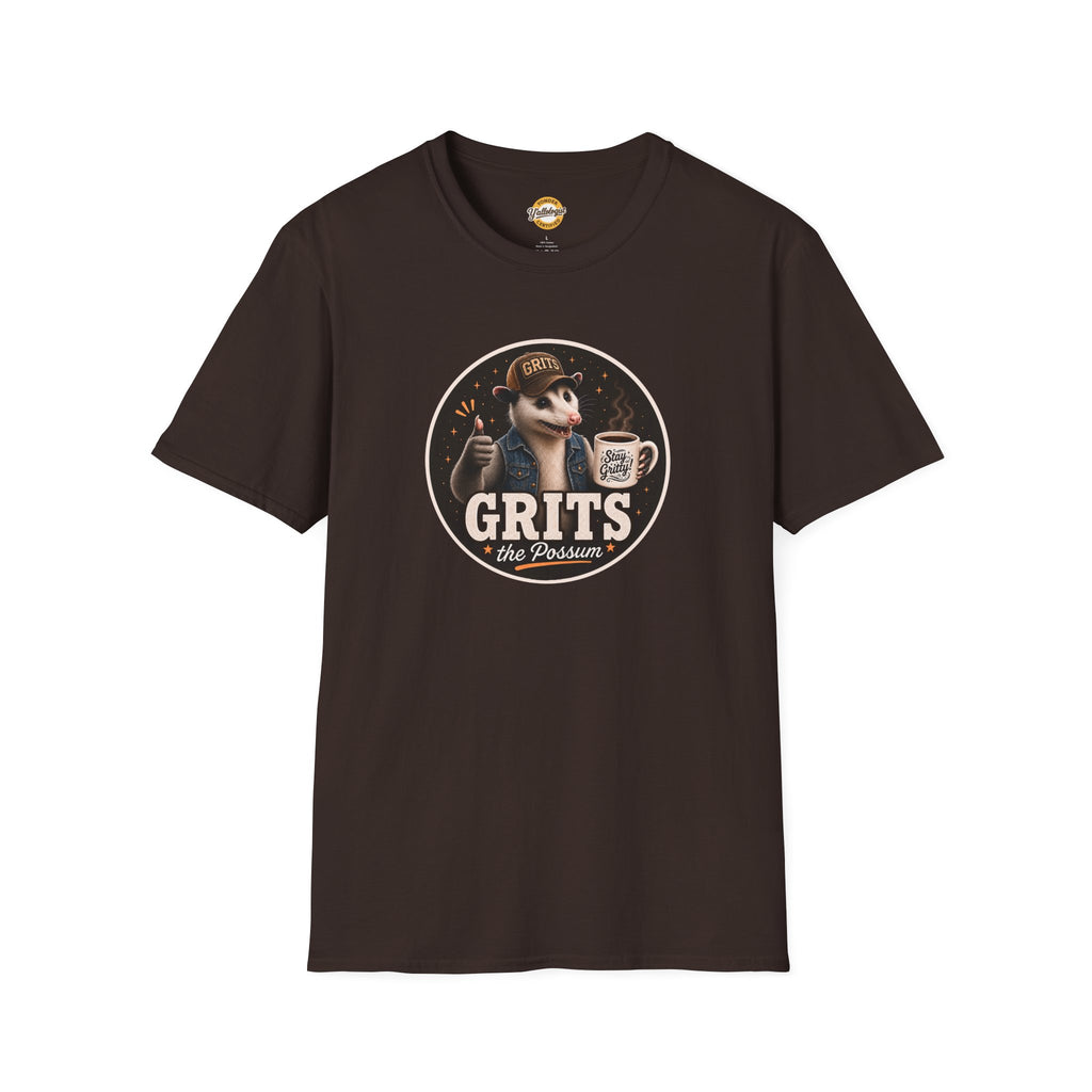 Grits the Possum with Stay Gritty! Mug Unisex T-Shirt