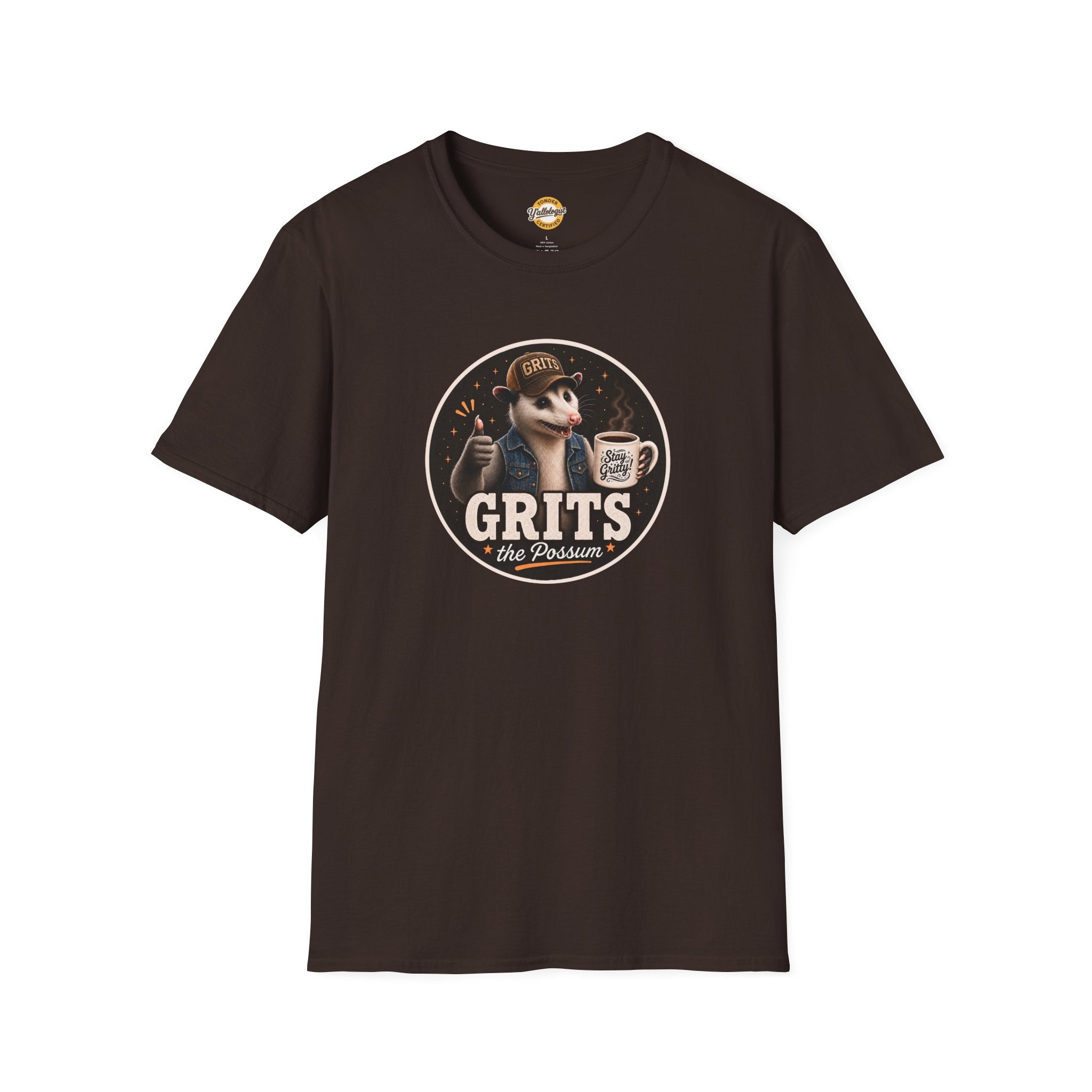 Grits the Possum with Stay Gritty! Mug Unisex T-Shirt