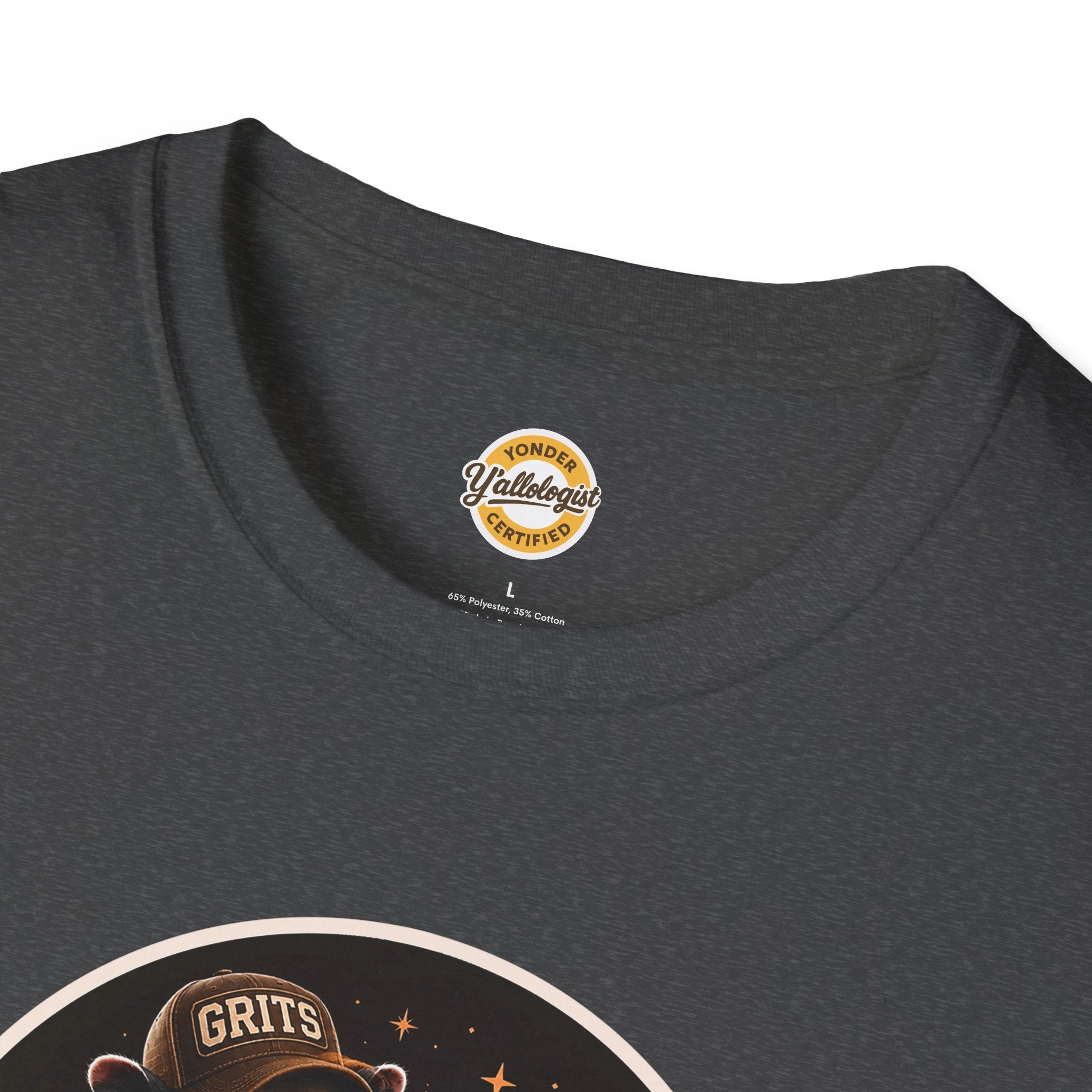Grits the Possum/Stay Gritty! Unisex Softstyle T-Shirt