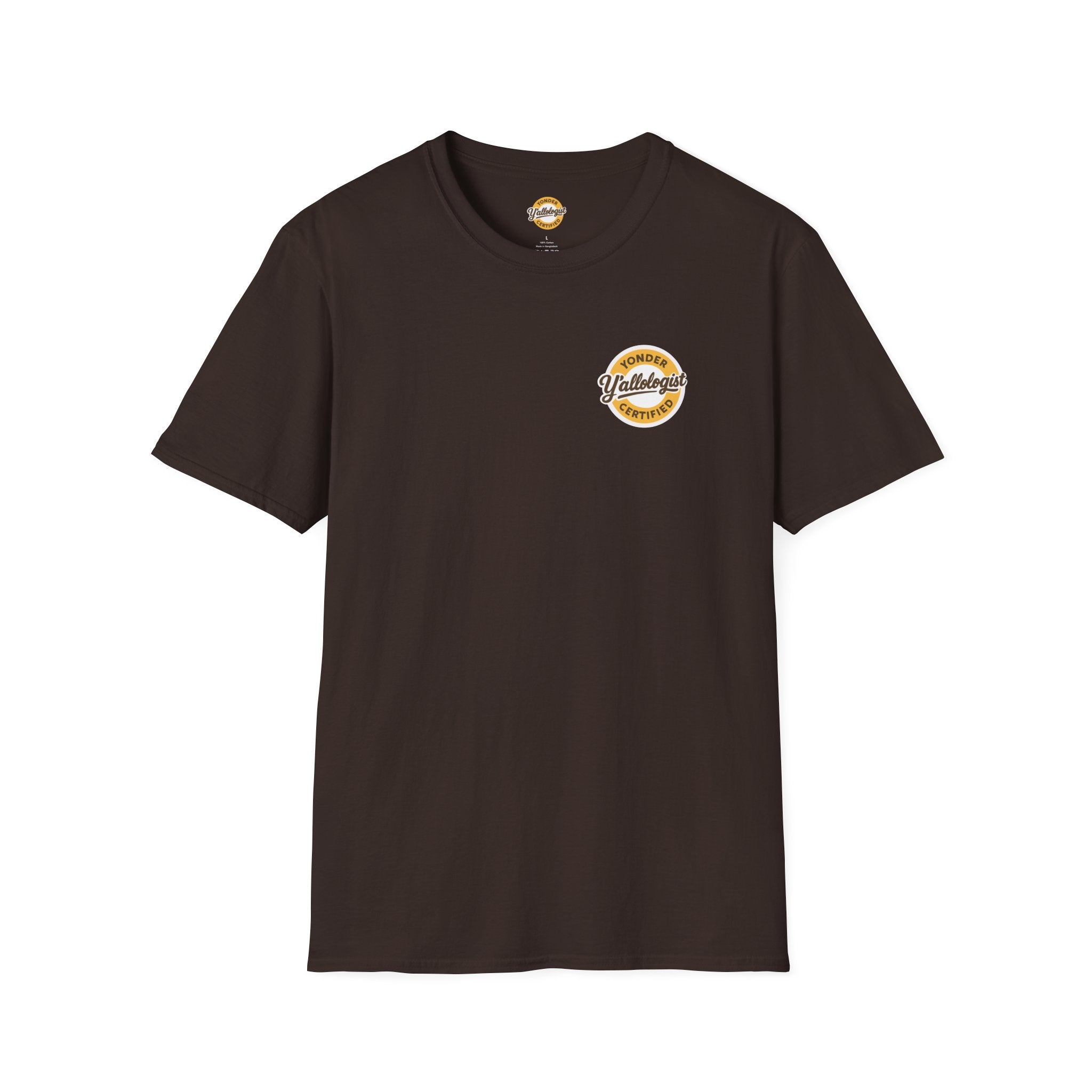 Y'allologist Front/ Stay Gritty! Grits Back Unisex T-Shirt