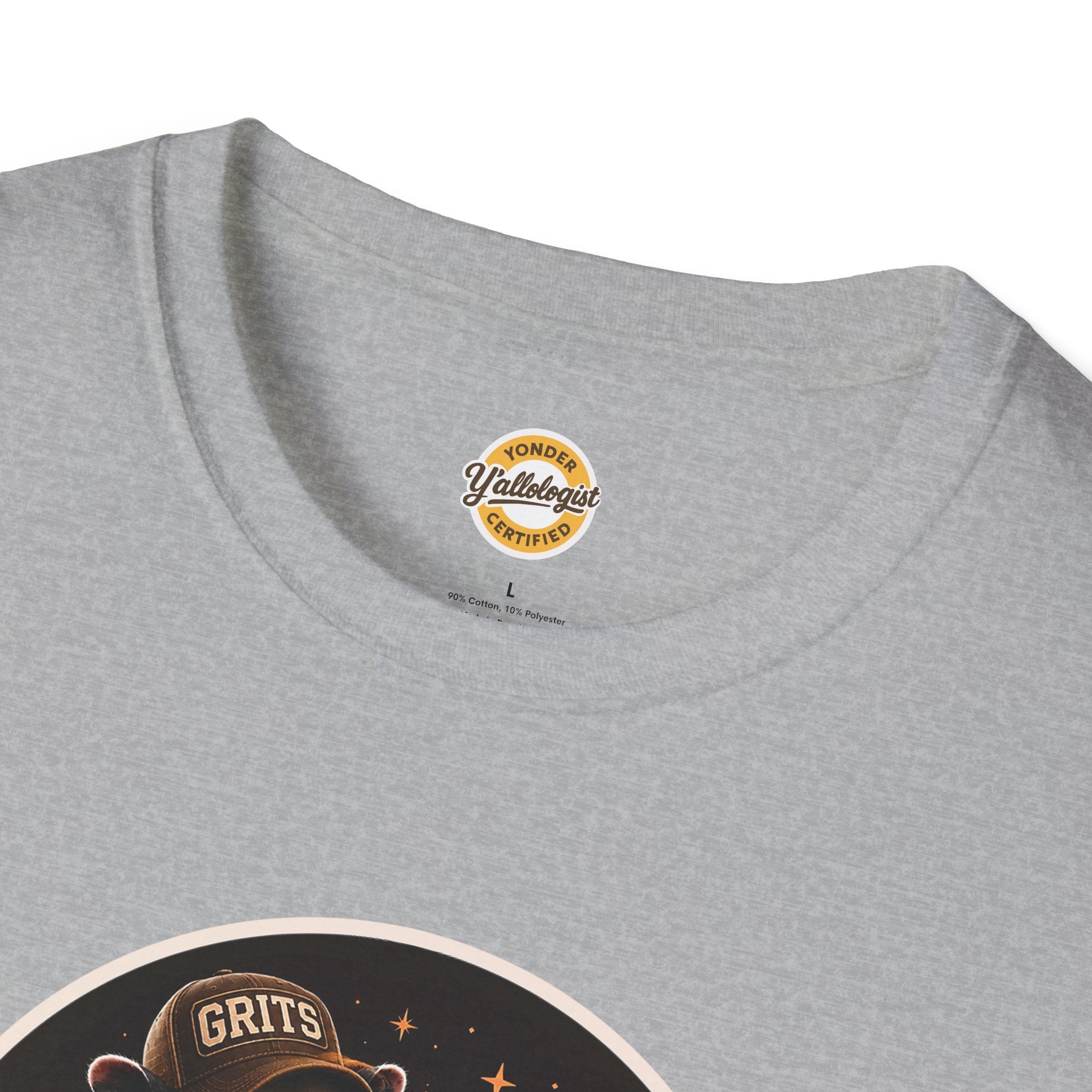 Grits the Possum/Stay Gritty! Unisex Softstyle T-Shirt
