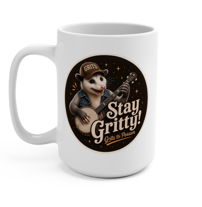 Stay Gritty! 15oz Coffee Mug