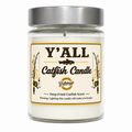 Y'all Catfish Candle in Jar, 9oz