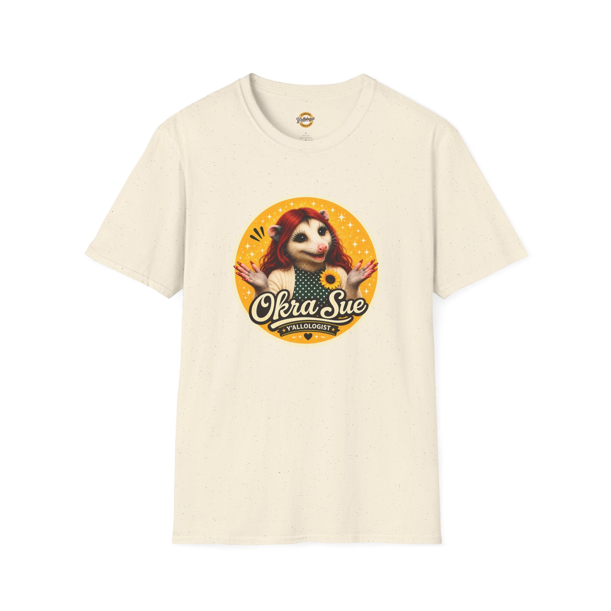 Okra Sue Unisex Softstyle T-Shirt