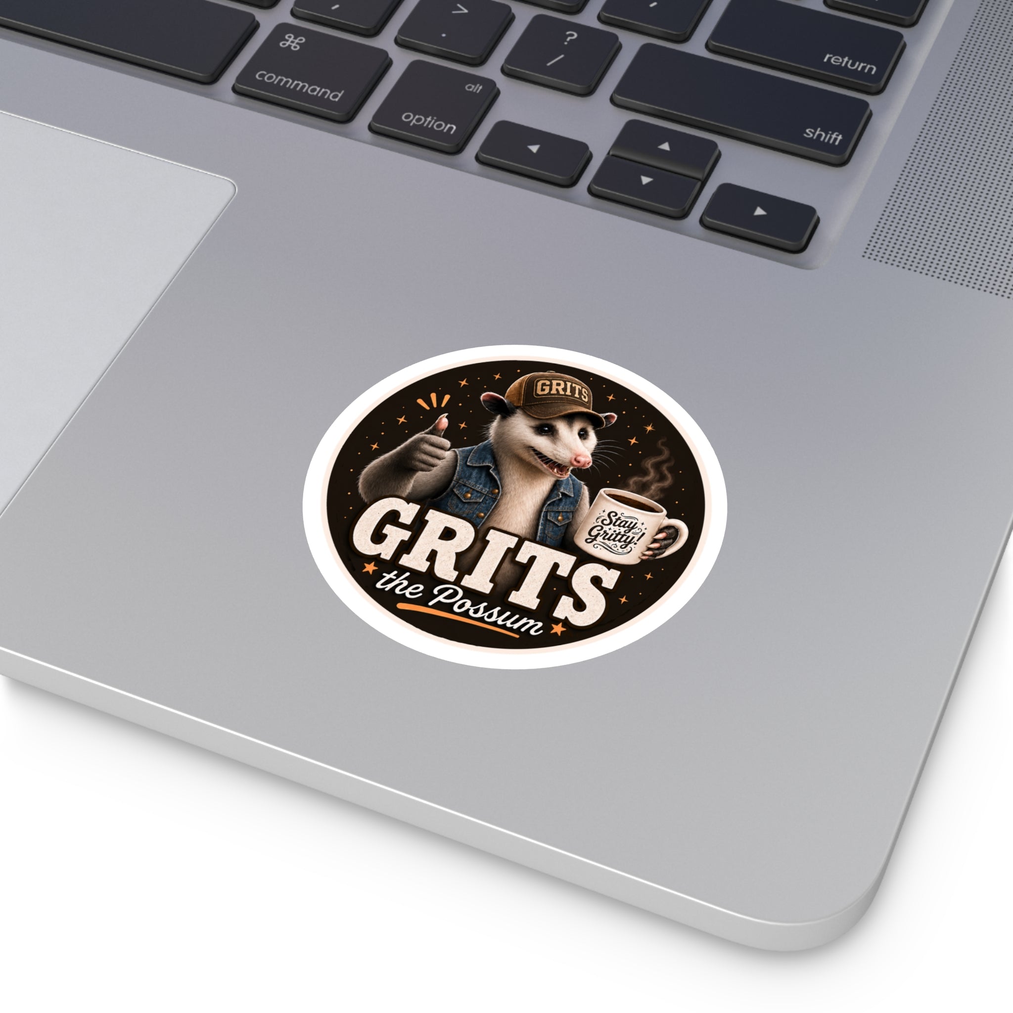 Grits w/ Stay Gritty Mug! Round Sticker