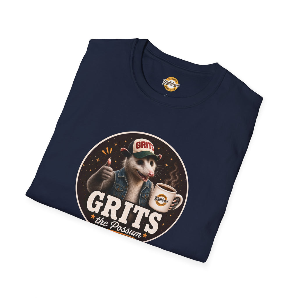 Grits the Possum with Y'allologist Mug Unisex T-Shirt