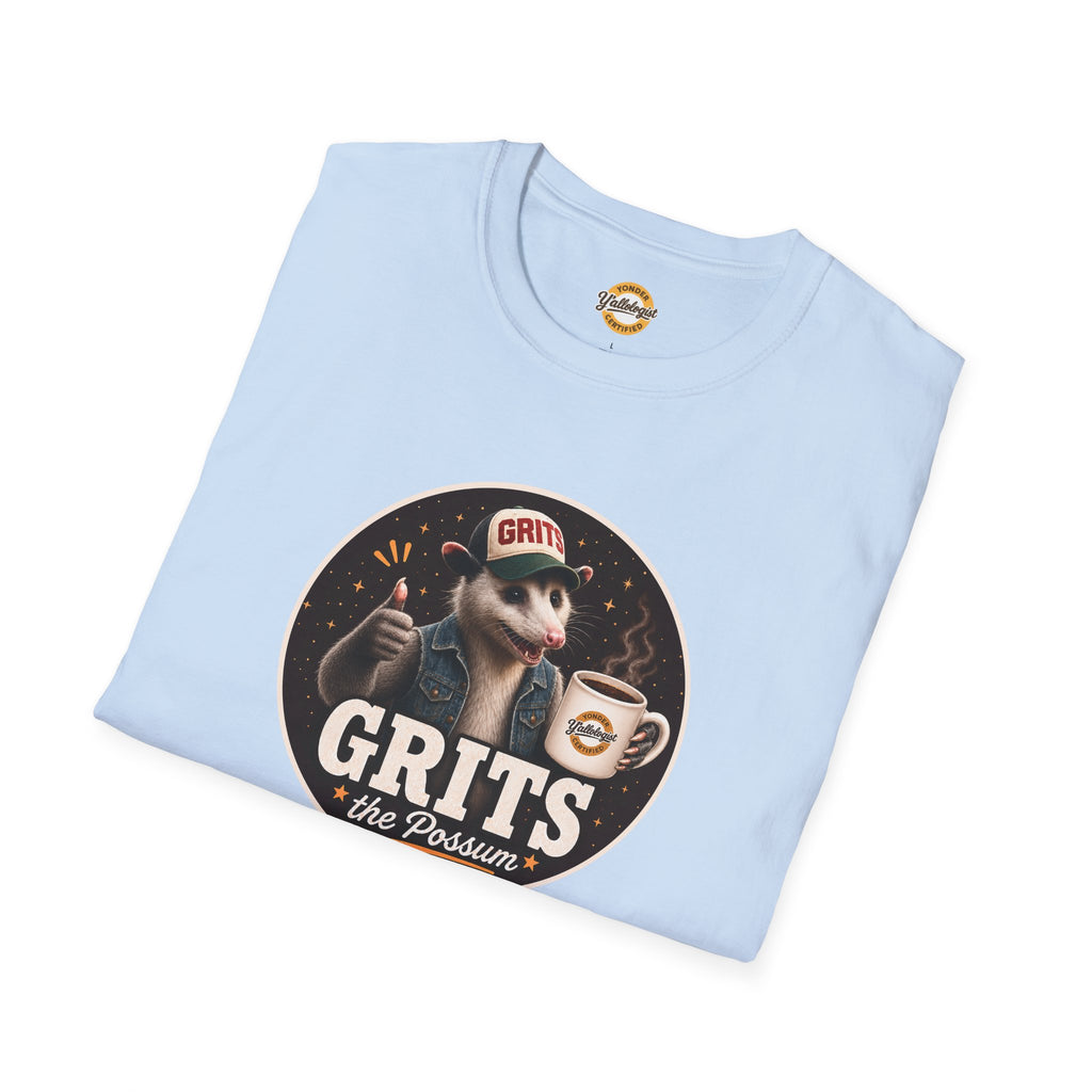 Grits the Possum with Y'allologist Mug Unisex T-Shirt