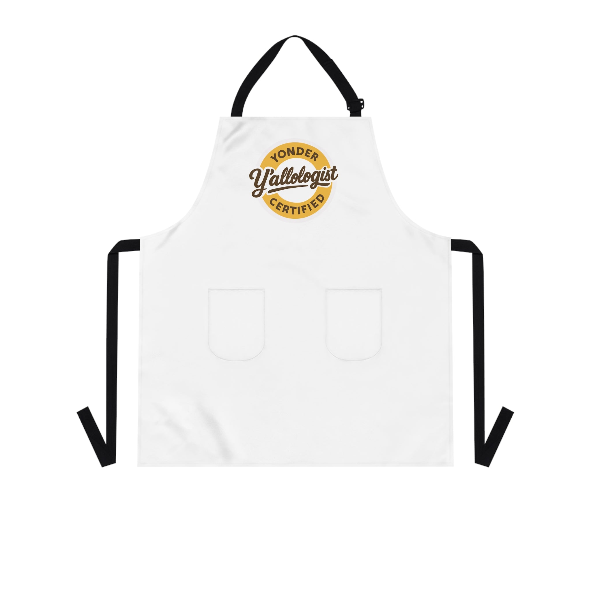 Y'allologist Round Logo Apron w/ pockets