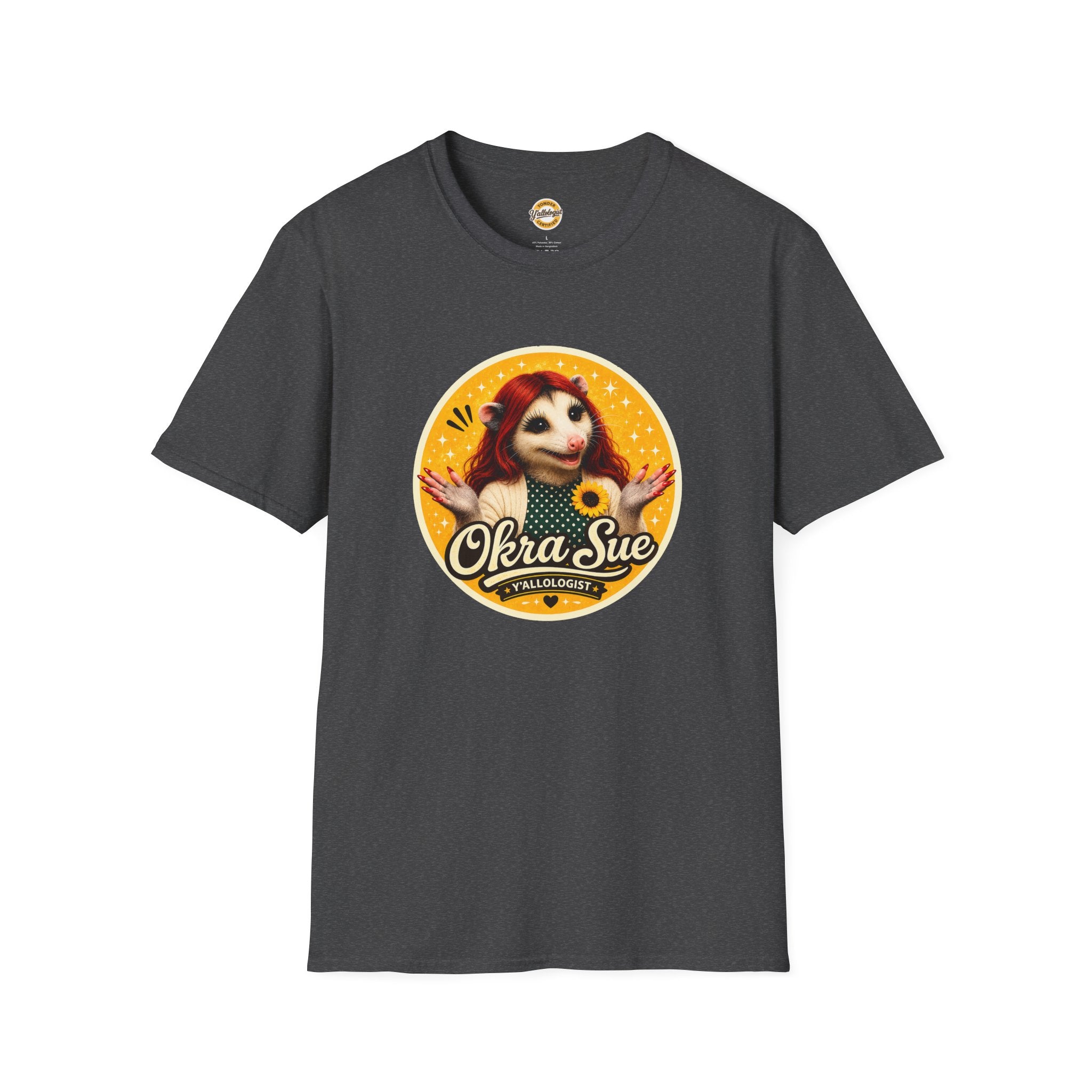Okra Sue Unisex Softstyle T-Shirt