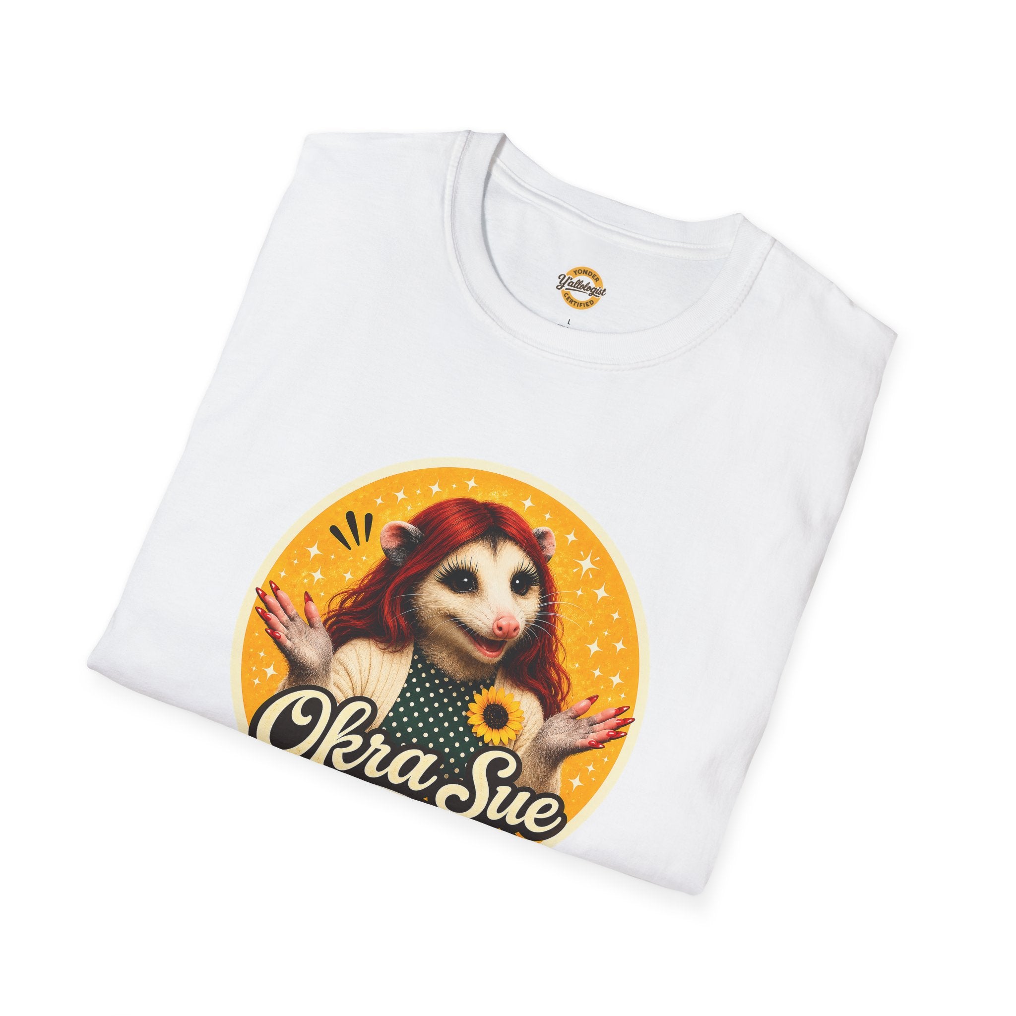 Okra Sue Unisex Softstyle T-Shirt