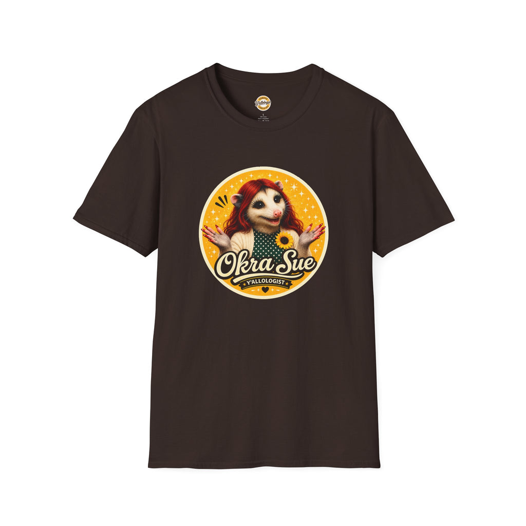Okra Sue Unisex Softstyle T-Shirt