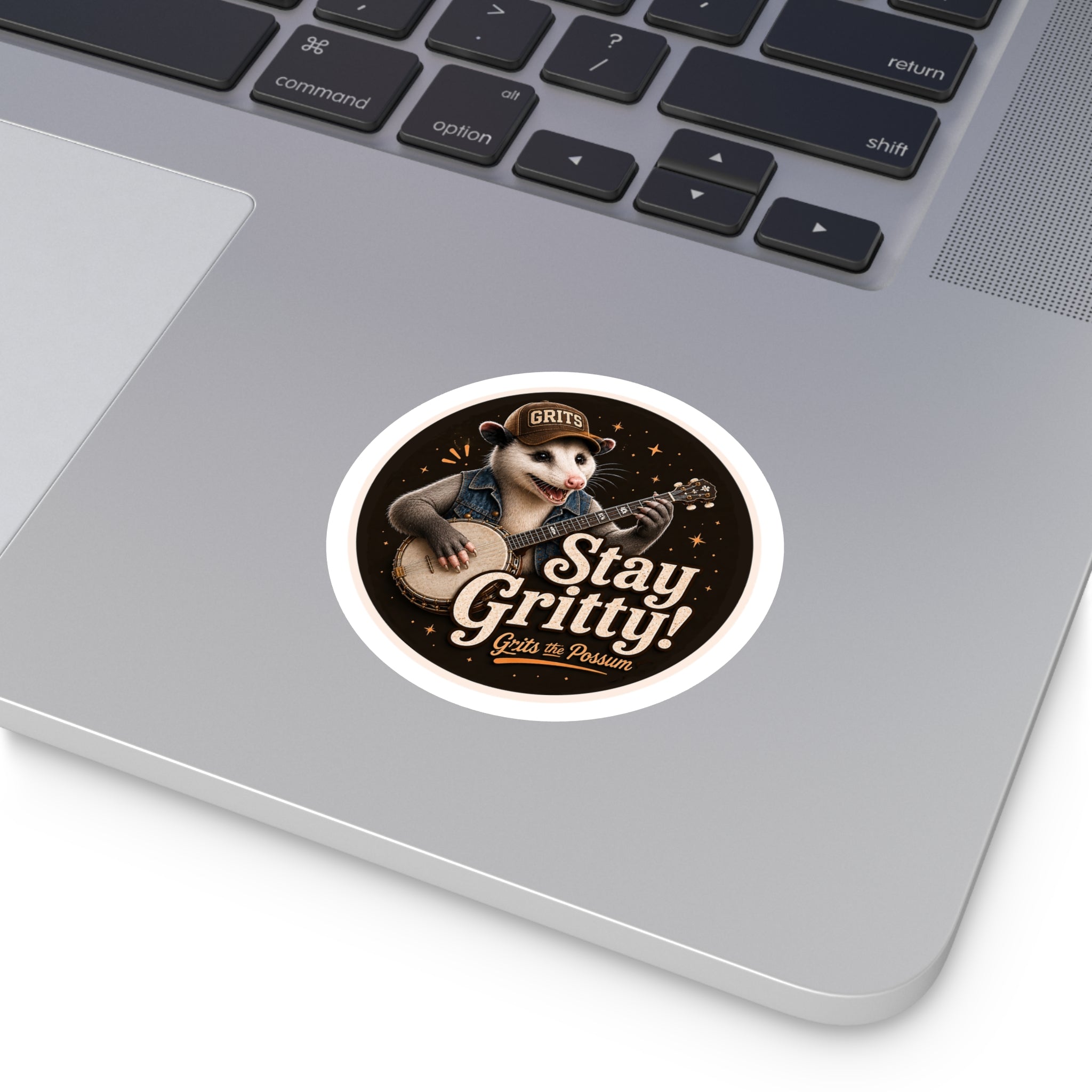 Grits & Stay Gritty! Certified Round Sticker