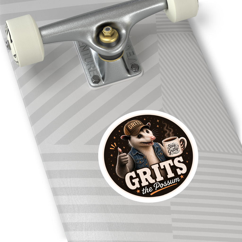 Grits w/ Stay Gritty Mug! Round Sticker