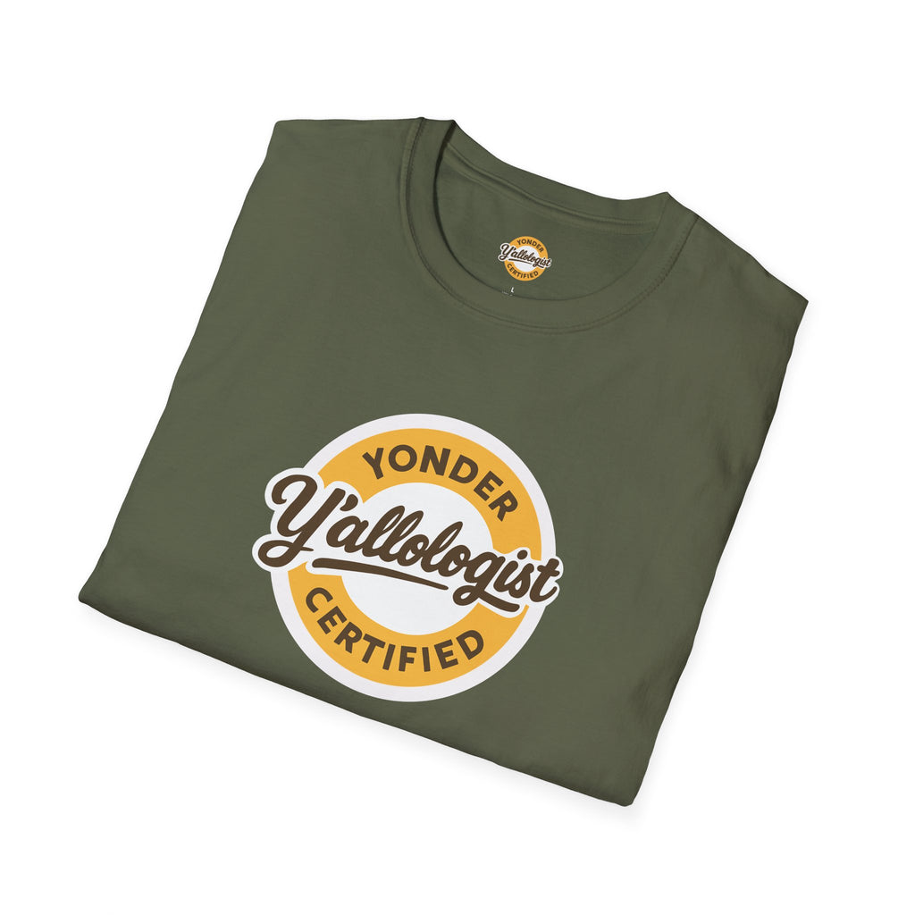 Y'allologist Yonder Certified Unisex T-Shirt
