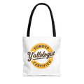 Y'allologist Round Logo Cotton Tote