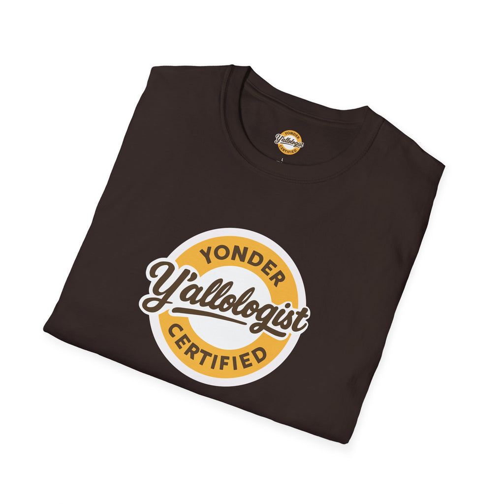 Y'allologist Yonder Certified Unisex T-Shirt