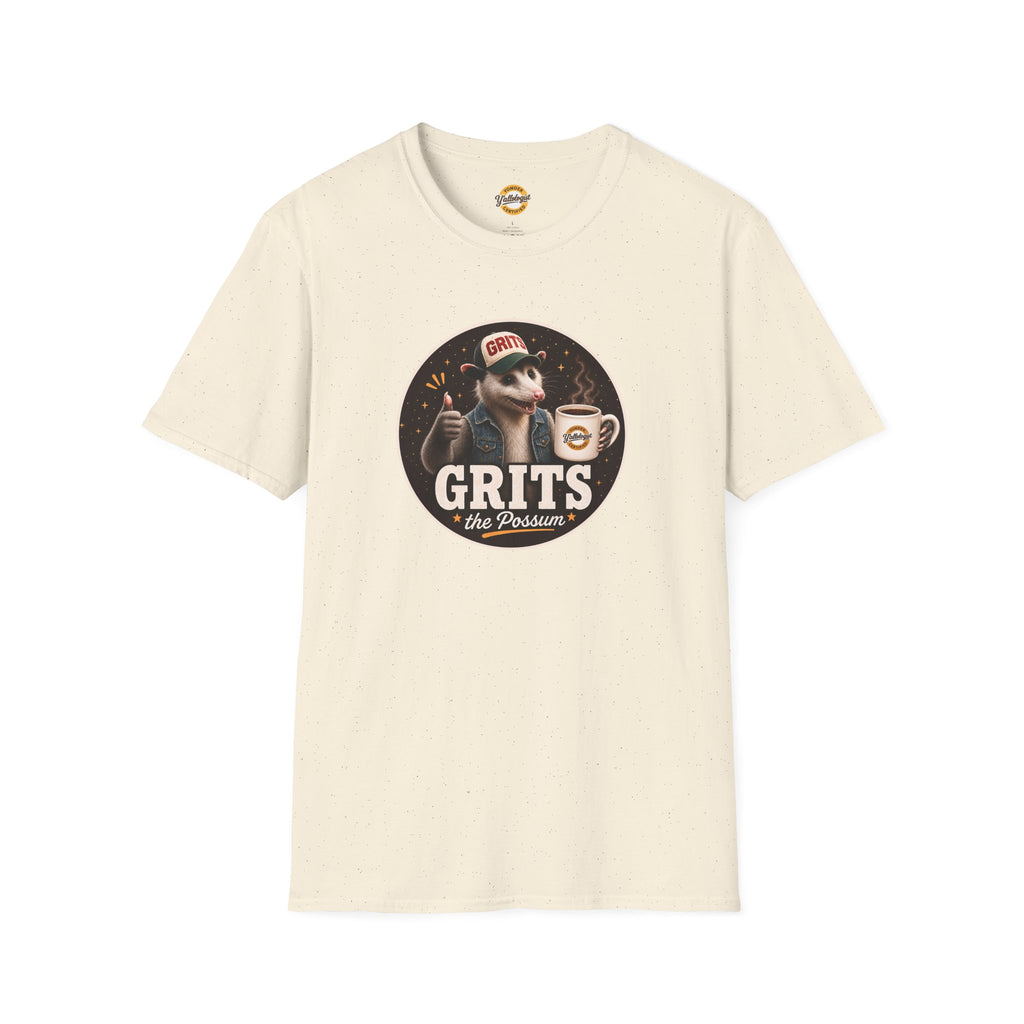 Grits the Possum with Y'allologist Mug Unisex T-Shirt