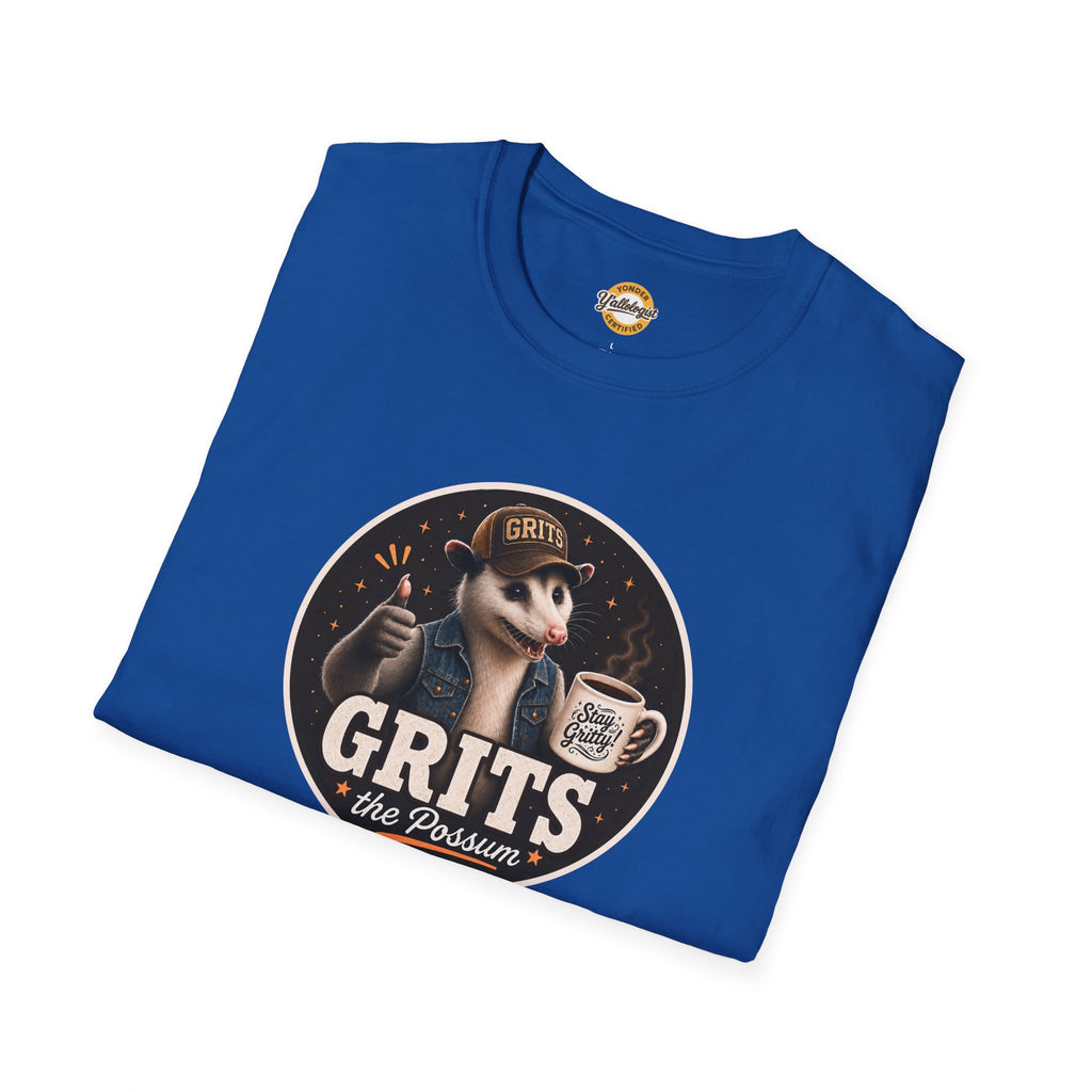 Grits the Possum with Stay Gritty! Mug Unisex T-Shirt