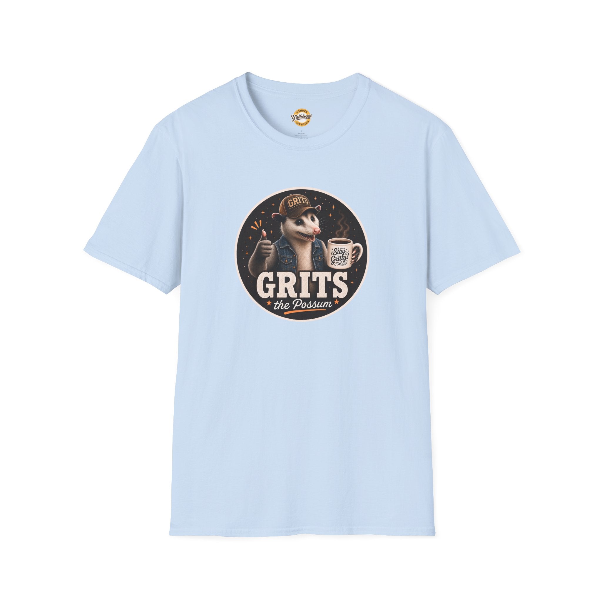 Grits the Possum with Stay Gritty! Mug Unisex T-Shirt